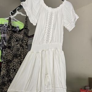 Charming White Kids Dress